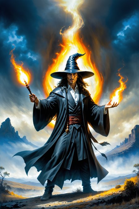 by  Martiros Saryan , by Joseph Stella and Brian Mashburn in the style of David Yarrow, casting a spell, digital painting <lora:digital_painting_envy02:1.00>  <lora:more_art:0.30><lora:clothing_slider:2.00><lora:great_lighting:1.30><lora:aesthetic:1.15><lora:photorealistic_portrait:1.25><lora:RMSDXL_Enhance:0.45><lora:RMSDXL_Creative:0.35><lora:RMSDXL_Photo:0.45><lora:RMSDXL_Darkness_Cinema:0.50><lora:XDetail_heavy:0.45><lora:perfect_eyes:0.15><lora:perfect_hands:0.15><lora:midjourney:-0.15><lora:looking_at_viewer:0.75><lora:dpo:0.25>
