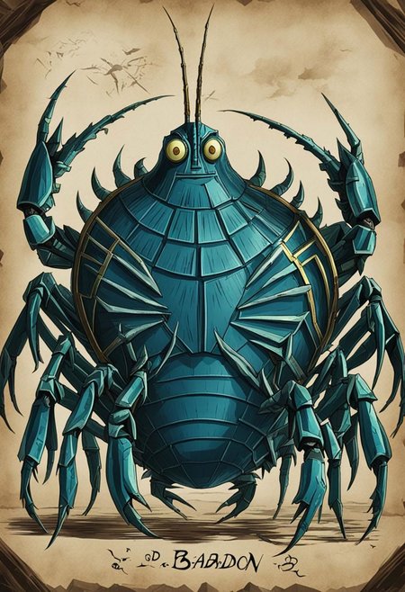 crabbadon, llbreton anime screencap