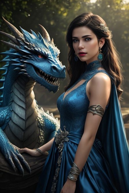 RAW photo, masterpiece, subsurface scattering, heavy shadow, high quality, intricate, high detail, professional photography, HDR, High Dynamic Range, realistic, ultra realistic, photorealistic, high resolution, film photography, ambient lighting, atmospheric effects, <lora:detail_slider_v4>, OverallDetail,  <lora:Dragon_Queen:0.65>, 1girl, armlet, blue eyes, breasts, dragon, dragqueen, dress, earrings, hair ornament, horns, jewelry, lips, long hair, looking at viewer, outdoors, solo, white background,