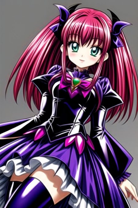 Bad_End_Precure, DarkPrecure, evil corrupted princess wearing dark pastel (ruffled:1) (gleaming latex:1) gown with (long latex vampire cloak:1.1) and latex gauntlets, soft lighting, ruffles,
(vmpr:1.1),
<lora:more_details:1>,