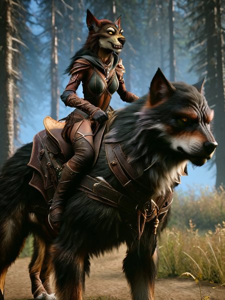 worgen female face