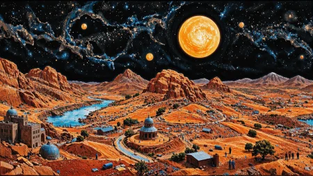 (bar) beautiful St Helenian space landscape, woman, intricate, very detailed, multilayer paint style, colorful, <lora:Hand v2:1> <lora:Anti-Blur:1> <lora:Insane Detail Slider:0.5>   <lora:Flux.1_Turbo_Detailer:0.6> <lora:flux-photo-transparent_Alpha_1.0:0.8> <lora:flux.1_lora_flyway_Epic-detail_v2:1> <lora:Painterly01b_CE_FLUX_AIT:0.8> pntrlyCE_style