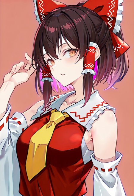 score_9, score_8_up, score_7_up, score_6_up, score_5_up, score_4_up, source_anime, solo, 1girl, 
hakurei reimu, 
masterpiece, best quality, very aesthetic, absurdres,