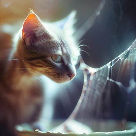 Cobwebber, close up of a cat drinking milk from a bowl, 
modelshoot style, sharp focus, soft lighting, studio lighting, dramatic lighting. 8k, most amazing artwork,

ann leibovitz, Alexandre Cabanel, Brothers Hildebrandt, Stephan Martinire,