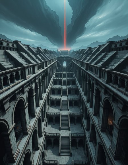 nightmarish labyrinth illu