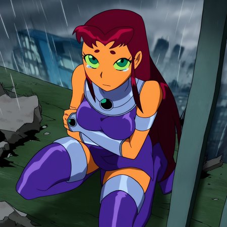BootyAttack - Starfire (Teen Titans)