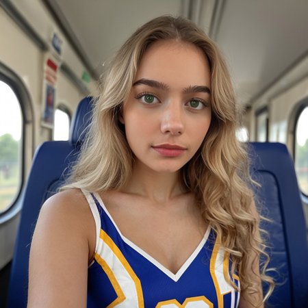 Stable_Yogis_PDXL_Positives2
<lora:train_demo character lora_bsy_PONY:0.8> 9..demo..character..1, 99..demo..character..1, long curly hair, blonde hair,  green eyes,  realistic, photorealistic, medium breasts, narrow waist, curvy, slender thighs, ( jyojifuku, cheerleader, pom pom \(cheerleading\) ) , <lora:Realism_Lora_By_Stable_Yogi_Pony_V1.:0.2> realism, realistic, real life, photorealistic, detailed, eye_focus, close-up, solo, looking_at_viewer, eyes_makeup_selt