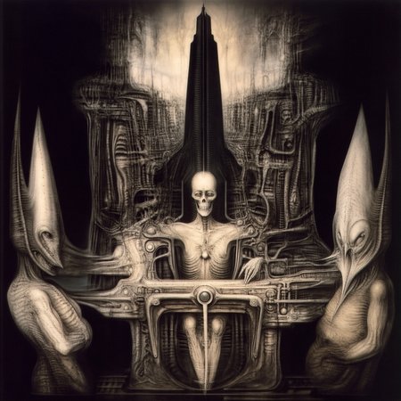 HR Giger Style Lora
