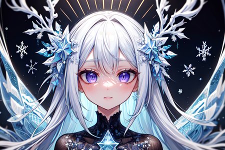 highly insanely detailed, masterpiece, top quality, best quality, highres, 4k, 8k, RAW photo, (very aesthetic, beautiful and aesthetic),  
(code_style,codestyle),english text,(sympattern,geometric pattern), 
<lora:CodeStyle (half generic class)_564920:0.5>, 
(1girl:1.3), 1other, 
(beautiful detailed glow,beautiful detailed ice,beautiful detailed water,snowflake),pure purple background,pure yellow background,(colored fractal background,colored smoke background,colored geometric background),âââ
