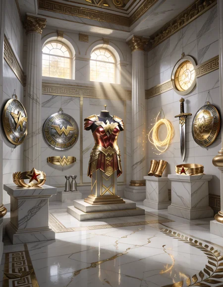 secret wardrobe chamber of Wonder Woman pony