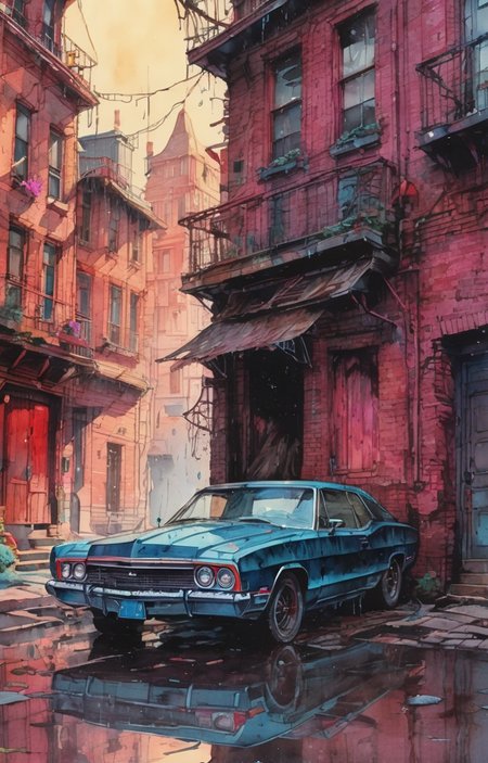 (breathtaking:1.25), (watercolor, aquarelle, wet watercolor:1.25), (dark magic, grimdark, creepy tale:1.15), New Ballance retro sneakers, by alena aenami, by rutkowski, 
(intricate details), (hyperdetailed), 8k hdr, high detailed, lot of details, high quality
