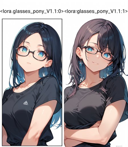 score_9, score_8_up, score_7_up,(source_anime,2D:1.0), high res image,masterpiece,best quality,girl,cute face,clear skin,shiny hair,ultra detailed eyes,simple background,  <lora:glasses_pony_V1.1:0> glasses,black framed