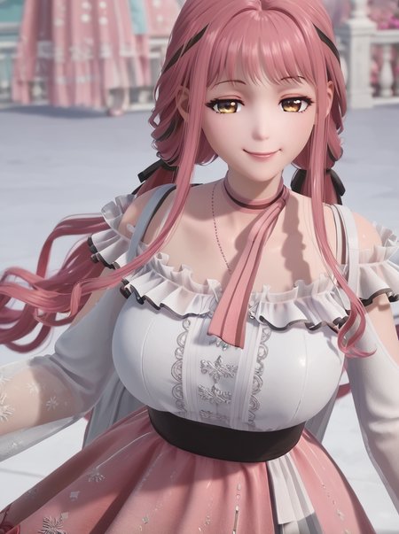 detailed background, shiny skin, posing, rating safe, 
<lora:nikki.pony:1>,
nikki,
huge breasts, wide hips, 
smug, half-closed eyes, leotard,