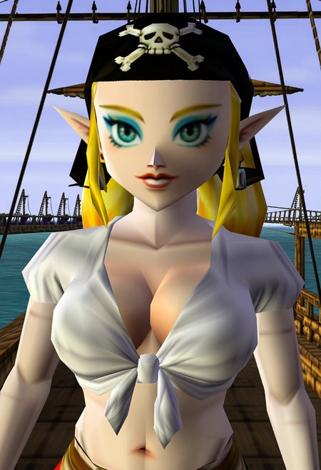 Low Poly Zelda 64: Ocarina of Time Style + Characters / Nintendo N64 Style