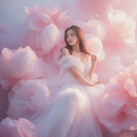 VNS - FLux Floating Flower Dress