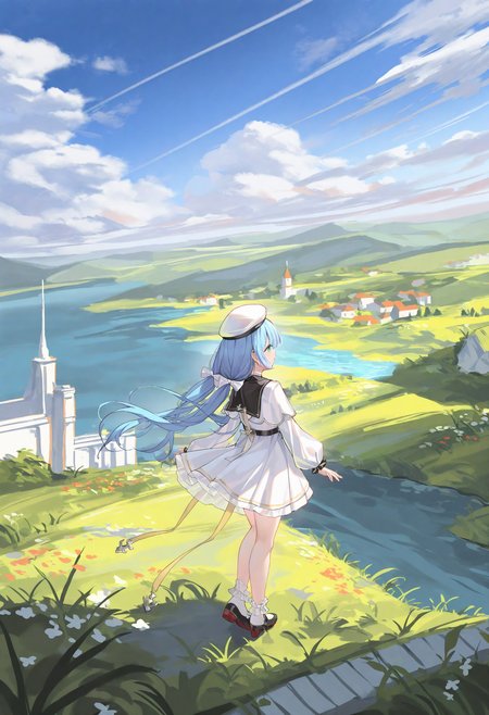 1girl,solo,janus \(azur lane\),,scenery,
masterpiece,best quality,newest,absurdres,highres,very awa,<lora:alguang1_noob1.1-000178:0.8>,