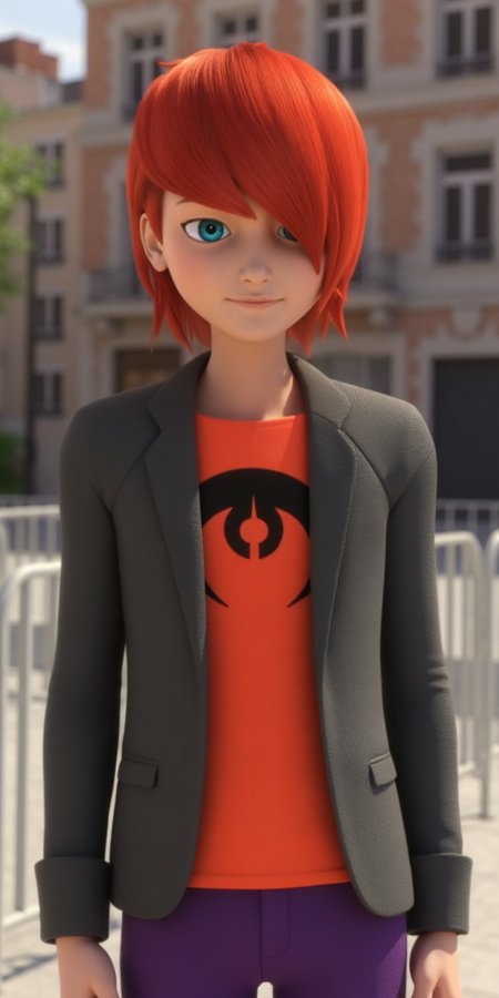 Nathaniel Kurtzberg, Ladybug, Miraculous. Different models and attires.