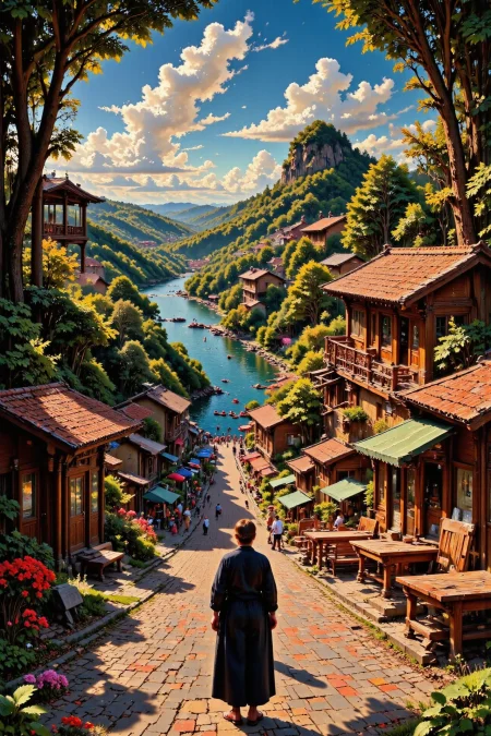 (ramen shop:1.3),  beautiful (Filipino) fantasy landscape,  day, woman, very intricate, very detailed, sharp, colorful, <lora:Hand v2:1> <lora:Anti-Blur:1> <lora:Insane Detail Slider:0.5>  <lora:Flux.1_Turbo_Detailer:0.6>  <lora:flux photo transparent beta:0.8> <lora:flux.1_lora_flyway_Epic-detail_v2:0.6> <lora:Painterly01b_CE_FLUX_AIT:0.8> pntrlyCE_style, <lora:VividlySurreal:0.8>, <lora:FluxMythP0rtr4itStyle:0.8> mythp0rt