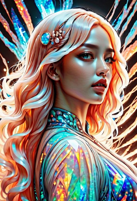 (((masterpiece))),(((bestquality))),((ultra-detailed)),
Abstract style cute,smoke,in the sky,colorful and vibrant,mystical colors,contemporary impressionism,yanjun cheng portrait painting,iridescent perspective view,low angle,sweeping circling composition,large beautiful crystal eyes,big irises,UHD,HDR,8K,the most beautiful portrait in the world,white little lioness,Non-representational,colors and shapes,expression of feelings,imaginative, ral-opal