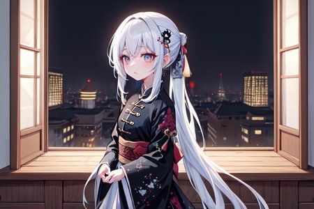 highly insanely detailed, masterpiece, top quality, best quality, highres, 4k, 8k, RAW photo, (very aesthetic, beautiful and aesthetic),  
(code_style,codestyle),traditional chinese text, 
<lora:CodeStyle (half generic class)_564920:0.3>, 
(1girl:1.3), 1other, 
under the moonlight,âââ