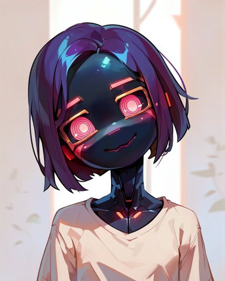 score_9, score_8_up, score_7_up, score_6_up,  best quality masterpiece uncensored rating_safe <lora:Concept_CTRobotv23:0.8> cyborg android digital-face