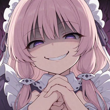 masterpiece, best quality, amazing quality,
<lora:cracking-knuckles-illustriousxl-lora-nochekaiser:1>, cracking knuckles, shaded face, looking at viewer, looking down, fist in hand, own hands together, evil grin, evil smile, grin, evil eyes
<lora:CivChan_Illustrious:0.9> quality: masterpiece, extremely aesthetic, highly detailed, vibrant colors, vivid colors, saturated, crazy smile, dark aura around her,
