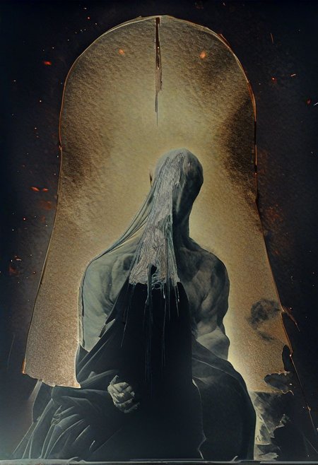 painting of an older man and his adult male lover, spark ignites, tortured souls, peacefulness, revelation, surreal dark smeared background, black and gold mutations tears in fabric , separation of colors, in the style of nicola samori <lora:DarkAnime1:1> <lora:HorrorArt(1):1.2>, glow effects, godrays, Hand drawn, render, 8k, octane render, cinema 4d, blender, dark, atmospheric 4k ultra detailed, cinematic sensual, Sharp focus, humorous illustration, big depth of field, Masterpiece, colors, 3d octane render, 4k, concept art, trending on artstation, hyperrealistic, Vivid colors, extremely detailed CG unity 8k wallpaper, trending on ArtStation, trending on CGSociety, Intricate, High Detail, dramatic, absurdes, a realistic baroque bedroom, white canopy over bed, white drapes, damask patterns, intricate details,    in the style of Vittorio Matteo Corcos