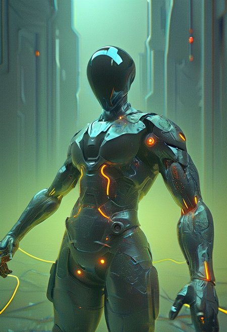 Cyborg in a fighting stance, bright cyberpunk neon,intricate crackedmagma,miles johnston,monet,cynical realism,john william godward,yoshitaka amano,louise zhang,pekka halonen,finnish naturalism. electalien artstyle <lora:Electric Alien:.98>, <lora:SG2:.77>, cyberpukai <lora:CyberPunkAIp:.63>,diegocr, Tron style <lora:Tron style:.48>, Ghost in the Shell style <lora:Ghost in the Shell style:.37>, fractalvines <lora:Fractal_Vines:.25>, landing on a table, command center, soldiers, bright screens