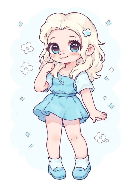 score_9, score_8_up, Tiabeanie, cute, girl, freckles, pale blonde hair, full body, digital art, highly detailed, zPDXL