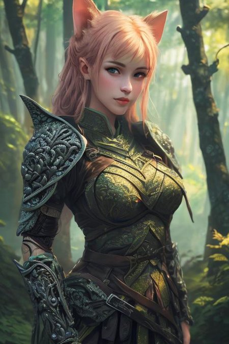 RAW photo, (masterpiece:1.3), subsurface scattering, heavy shadow, (high quality:1.4), (intricate, high detail:1.2), professional photography, HDR, High Dynamic Range, realistic, ultra realistic, photorealistic, high resolution, film photography, ambient lighting, atmospheric effects, <lora:detail_slider_v4:2>, OverallDetail, a female ranger, intricate leather armor, in a sinister forest,  <lora:FantasyRanger:0.7>, FanRan, FanFo, <lora:FantasyForest-10:0.4>, <lora:zoom_slider_v1:-1>, dynamic pose, epiCPhoto