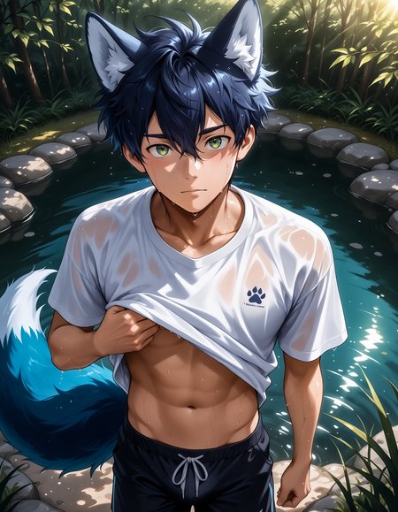 Noah - My Blue Fox OC