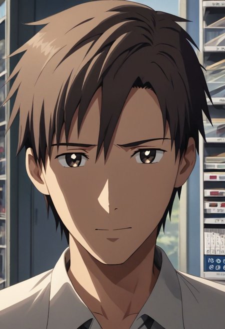 high resolution, solo, best quality, 1Boy, Takaki Toono, Brownish Hair, Brown Eyes, brand ambassador, brochure design, OverallDetail
