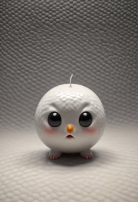 a cute chibby sn4ke with big eyes