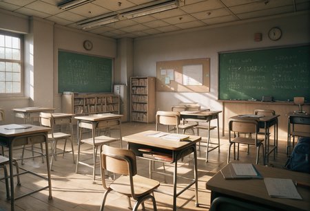 ,ruanyi1125,school,classroom,<lora:1125 Old Classroom_v1_pony:1>, score_9,score_8_up,score_7_up,,8k,1girl,solo,,