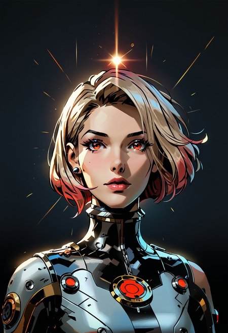 score_9, score_8_up, score_7_up, score_6_up, score_5_up, score_4_up, masterpiece, best quality, raytracing, absurdres, high definition, perfect details, depth of field, good composition, spectacular, volumetric dark lighting, dramatic lighting, absurd, raytracing, 3>lora in weight of: 1.5 + detailed eyes, ((detailed face)), (linear hatching, cel shading, hds style), extremely bright rays of light, dark lighting,  
BREAK 
perfect face, mature, female, space helmet, round helmet, space suit, red eyes, 1girl, solo, sexy, smooth body, cyber Dystopian, unique color hair, shadowrun, Enigmatic cyber pilot draped in shadows, beautiful, wearing detailed, black uniform, full body, full body in view, (Partially obscured face, revealing only piercing eyes adorned with kohl.arcane energy aura), sexy body, cowboy shot, masterpiece, ultra-detailed, semi-realistic, kohl.arcane imbued eyes, black bakground, simple background, glowing eyes, (closeup, portrait), full lips,