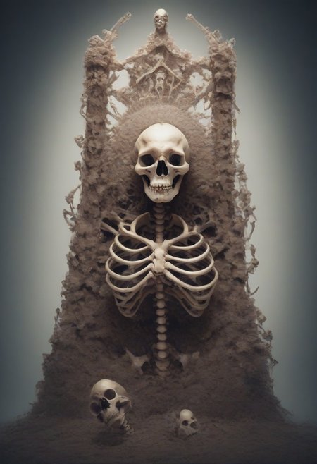 score_9, score_8_up, score_7_up, score_6_up,
skeleton of dead king wearing crown on an ancient throne, boneswm