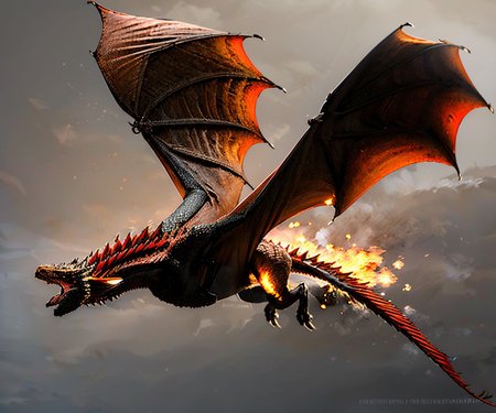 EdobDragon, red fire dragon, open wings, flying, (realistic:1.5), <lora:EdobDragon_v1.0:1>