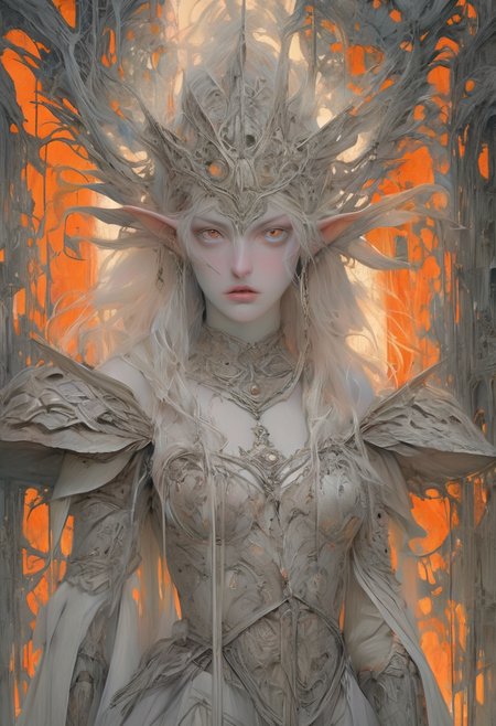 (Soft Lighting Photography by Mimoza Veliu and Mario Giacomelli:1.2), NSFW, realistic photography, analog photo, dark fantasy, detailed, low light, darkness, detailed background, focus on character Dark Elf Witch Elves - Fierce sexy female warriors with pale skin, wearing revealing leather armor, and wielding poisoned blades and whips. holding weapon, epic art, detailed ,   depth of field, color explosion, intricated background, life, vivid colors , realistic, surrounded by magic. abstract, surreal shapes, all colored in a vivid orange  that conveys tension and otherworldly energy. The scene has a dark, gritty aesthetic with strong shadows, high contrast, and a surreal, supernatural vibe, Haunted underground crypts, sexy <lora:TWbabeXL01:1.5>