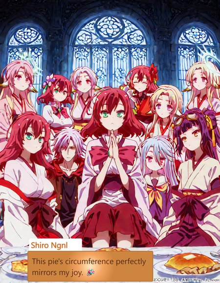 nsfw, highres, best quality, masterpiece, score 9 up, score 9, score 8 up, score 7 up, rating explicit, 1girl, lora:748cmSDXL:1, best quality, masterpiece, perfect composition, official art, 748cmstyle, 1girl, Expressiveh, In the streets of Paris, a young woman is sitting outside a charming patisserie. She is writing in a journal, a precisely cut \(triangular pie slice\) of deep golden \(apple pie slice\), rests on a white ceramic plate, slight caramelized lattice, A cup of espresso rests next to pie plate.  Soft morning light, pastel color tones, ExpresHGothicNeonIncase, ApplePie, Shiro NGNL, sora, shiro, jibril, steph, schwi, izuna, chlammy, shiroqueen, riku, fiel, tet, miko, inzunault, couronne