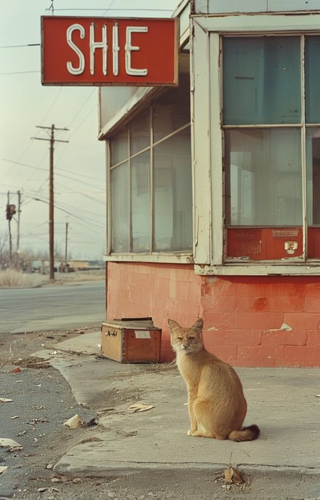 masterpiece,best quality,<lora:tbh172-sdxl:0.9>,illustration,style of Stephen Shore