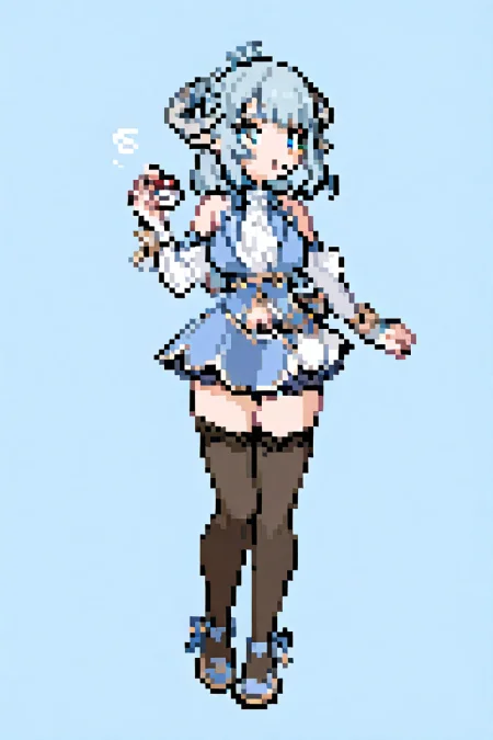 1girl, (MinaiAruma:1.2), waistcoat, black thighhighs, detached sleeves, full body, holding red pokemon ball, zettai ryouiki, simple background, elegant, <lora:MinaiArumaXL_animagine:1.1>, <lora:pk_trainer_xl_v1:1>, <lora:EnvyEleganceXL01:0.6>,, masterpiece, newest, absurdres,