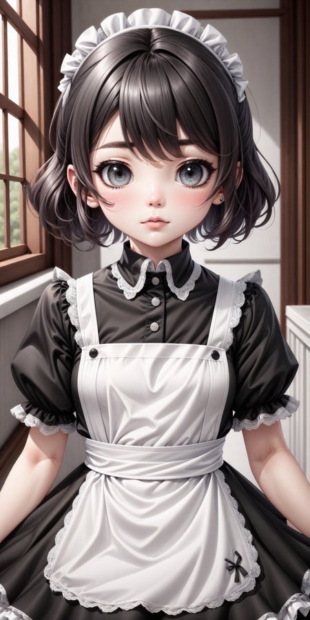 Maid Dress with Sash