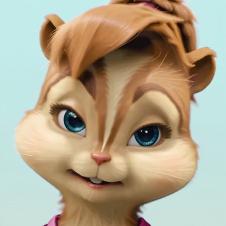Score_9, score_8_up, score_7_up, source_furry, brittany miller, chipmunk, chipmunk girl, furry female, furry, 3d, render, movie screencap, blue eyes,  white background behind , shows curiosity, tilts the body closer to the viewer, Furrowed brows, lip mimicry, doubt, disbelief, as if sniffing the viewer, trying to remember his smell
<lora:Brittany_Miller__Alvin_and_the_Chipmunks__CG_Movie_version:0.8>