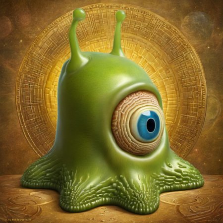 The secret life of (brain slug) aliens from outer space  <lora:SDXL-BrainSlug-Lora:1>, Very detailed, clean, high quality, sharp image, Naoto Hattori
