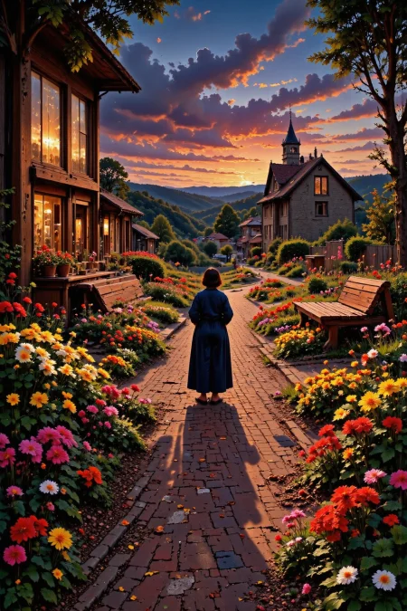 (flower shop:1.3),  beautiful (Liberian) fantasy landscape,  dusk, woman, very intricate, very detailed, sharp, colorful, <lora:Hand v2:1> <lora:Anti-Blur:1> <lora:Insane Detail Slider:0.5>  <lora:Flux.1_Turbo_Detailer:0.6>  <lora:flux photo transparent beta:0.8> <lora:flux.1_lora_flyway_Epic-detail_v2:0.6> <lora:Painterly01b_CE_FLUX_AIT:0.8> pntrlyCE_style, <lora:VividlySurreal:0.8>, <lora:FluxMythP0rtr4itStyle:0.8> mythp0rt