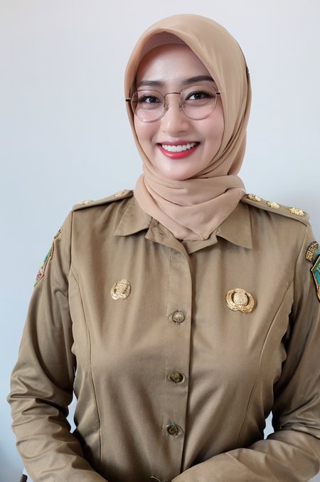 PNS, guru, super realistic 3/4 shot, passionate pose, professional photography portrait of a 30 year old female teacher in a classroom, very realistic skin, cinematic lighting, ADDCOMM
very original hijab fabric details, glasses, holding a book, ADDROW
scout clothing, transparent button-up shirt with right and left pockets, long slave, transparent long skirt, ADDROW
(big hips: 1.3), tight cotton dress, smiling, looking at the camera, (masterpiece :1.0), (best quality: 1.0), beautiful, (intricate details), unity 8k wallpaper, very detailed and really lights up the realistic room,< lora:hijab:0.4> SkinDetail  <lora:IndoHijab_v1:0.8>