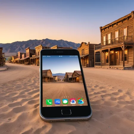 (smartphone showcase) <lora:01_smartphone_showcase:1.1>
Tan background,
high quality, professional, highres, amazing, dramatic,
(Old western ghost town and dusk:0.5),