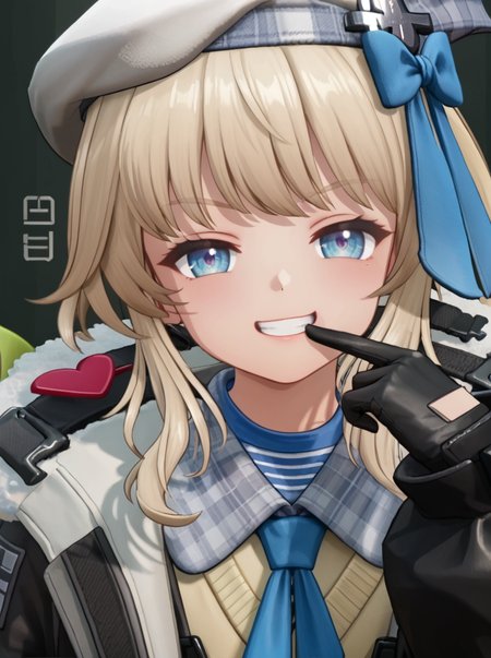detailed background, posing, rating safe,
<lora:vepley.pony:1>,
vepley, 
upper body, half-closed eyes, smug, hand to mouth,