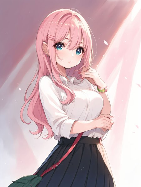 score_9,score_8_up,score_7_up,score_6_up,score_5_up,score_4_up,source_anime,1girl,medium breasts,perky breasts, 
<lora:yuuPonyXL01_100e_8x1:1>,