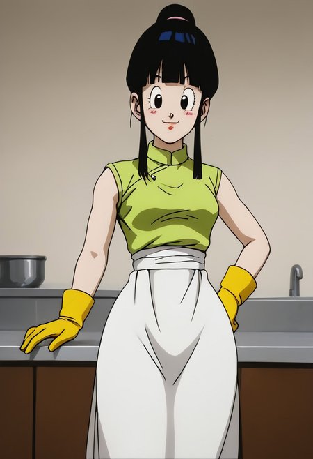 708, score_9, score_8_up, score_7_up, score_6_up, score_5_up, score_4_up, uncensored, 3D, blender, BREAK,
, shiny skin, detailed eyes, (bubble butt), wide hips, thick thighs, hyper hips, small breasts,pery breasts, gigantic ass, voluptuous, venus body, kitchen, quarter angle view, thin waist, slim waist,, smug, , Yelftea style, light green shirt, white apron, yellow gloves